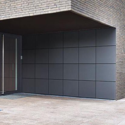 Porte de garage sectionnelle - PUMA LINE STX - l-door - en aluminium / automatique