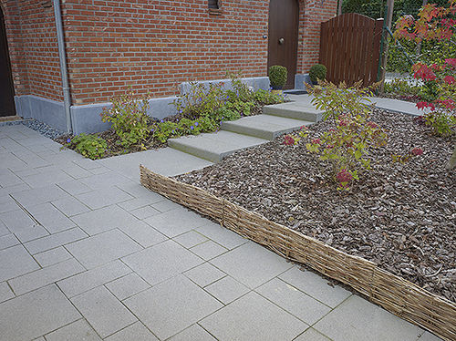 Pavé en béton - MEGA MATRIX ROCKSTONE BLUE STEEL - Stone & Style - carrossable / en matières recyclées