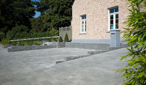 Pavé en béton - CASSAIA NUANCE - Stone & Style - piéton