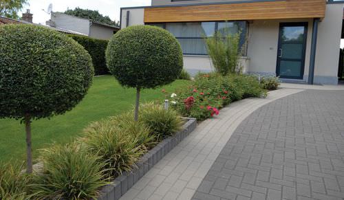 Pavé en béton - CLASSIC NOIR - Stone & Style - piéton
