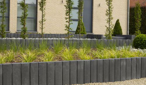 Bordure de jardin - RUSTICO PALISSADE - Stone & Style - en pierre / verticale