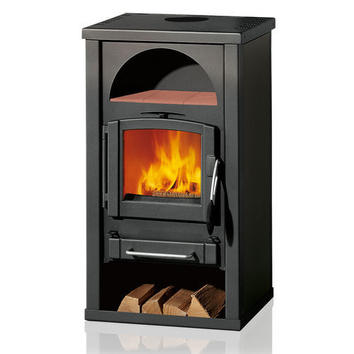 Poêle à bois - ALPHA II - Rika - 0 - 5 kW / 7 kW / au sol