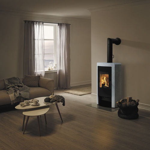 Poêle à bois - NEX - Rika - 4 kW / 8 kW / au sol