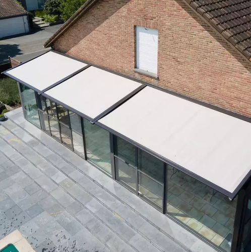 Store enrouleur - B126  - Brustor - pour véranda / en aluminium extrudé / en toile