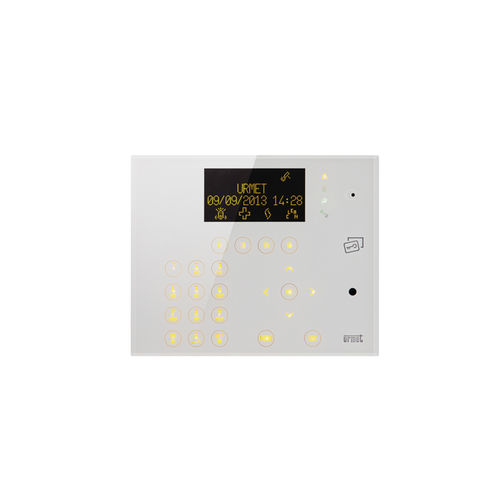 Clavier de commande pour installation domotique - 1067/026 - urmet - mural