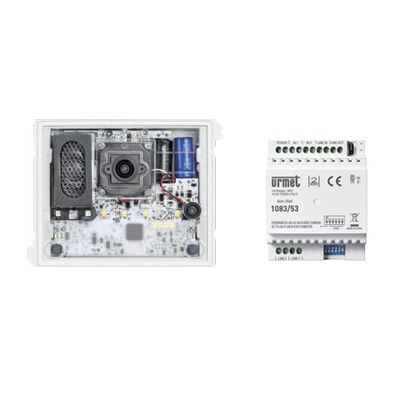 Module d'interphone à montage affleurant - 1783/758 - urmet - d'extérieur / avec caméra / pour contrôle d'accès