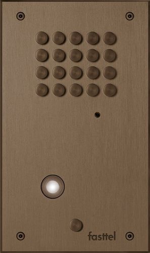 Interphone audio en aluminium - WIZARD CLASSIC - Fasttel - d'intérieur / actionnable par téléphone / sans fil