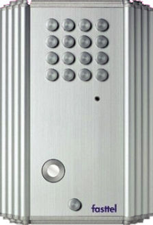 Interphone audio blanc - FLEXITALK - Fasttel - noir / d'intérieur / sans fil