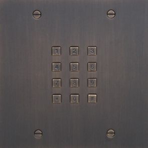 Clavier à code pour contrôle d'accès - FT24K BRONZE - Fasttel - pour installation domotique / mural / sans fil