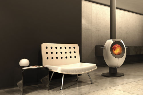 Poêle à bois - T-EYE - Tonwerk Lausen AG - 0 - 5 kW / 5 kW - 10 kW / central