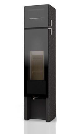 Poêle à bois - T-BACK - Tonwerk Lausen AG - 0 - 5 kW / 7 kW / contemporain