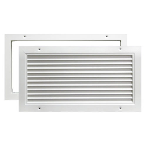 Grille de ventilation en aluminium anodisé - 24-S1 - KOOLAIR S.A - en tôle d'acier / rectangulaire / d'intérieur