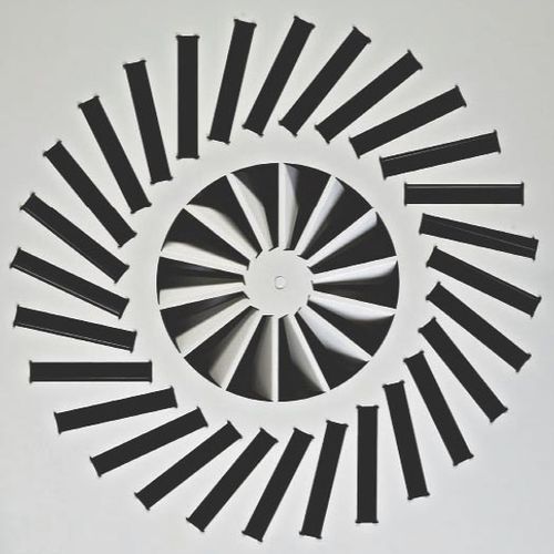 Diffuseur d'air de plafond - DF-TR - KOOLAIR S.A - carré / à fente