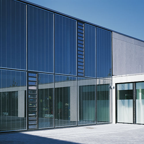 Mur-rideau en panneaux -  DISTRICT CENTRE, LÜBECK - Schindler - en verre
