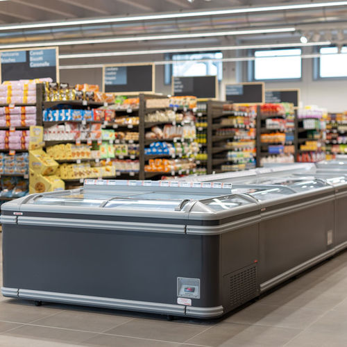 Congélateur pour commerce - ATHEN XL - AHT Cooling Systems GmbH - coffre / vitré / à économie d'énergie