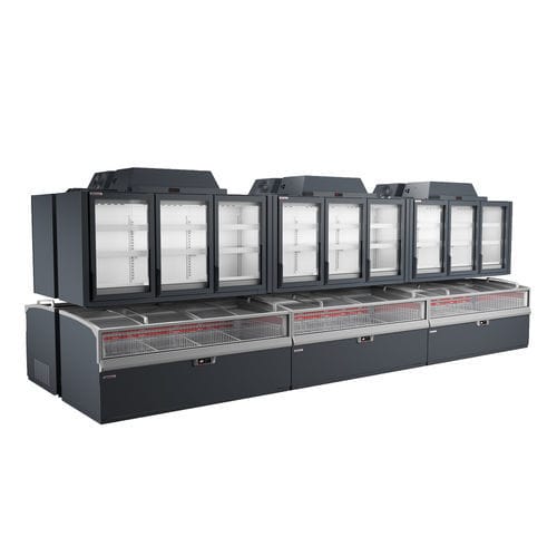 Congélateur professionnel - KINLEY XL - AHT Cooling Systems GmbH - armoire / vitré / noir