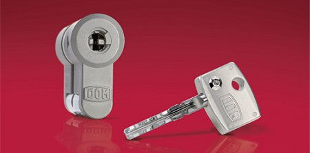 Serrure mécanique - DIAMANT - Dom Sicherheitstechnik - de porte / 1 point / encastrable