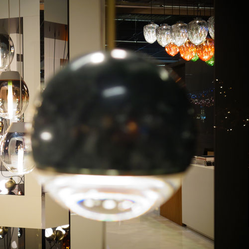 Suspension - CREMA - VISO Lighting - en acier / en verre / en polycarbonate