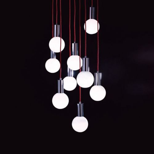 Suspension - RHEA - VISO Lighting - en métal / en verre / contemporaine