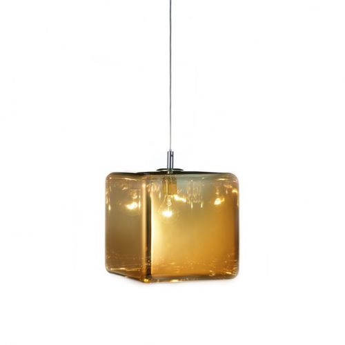 Suspension - H2O - VISO Lighting - en métal chromé / en cristal / en polycarbonate