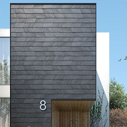 Façade ventilée en ardoise - ARROW - CUPA PIZARRAS
