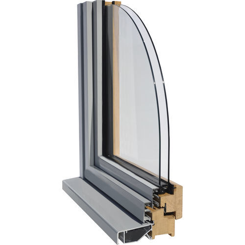 Fenêtre en bois - "CLASSIQUE"   MBA 21-52 - Bignon Menuiseries - en aluminium / battante / coulissante