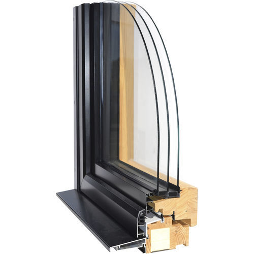 Fenêtre en bois - "PASSIVE"   MBA 21-92 - Bignon Menuiseries - en aluminium / battante / coulissante