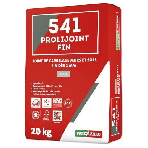 Mortier de jointoiement - 541 PROLIJOINT - parexlanko - pour chape / pour carrelage / pour maçonnerie