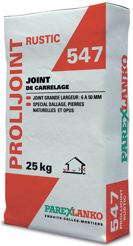Colle en pâte pour carrelage - 547 PROLIJOINT RUSTIC - parexlanko