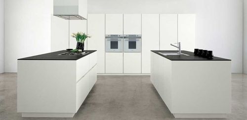 Cuisine contemporaine - LINEc - Zampieri Cucine - en bois / avec îlot / sans poignée