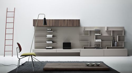 Meuble TV contemporain - K LIVING - Zampieri Cucine - en bois