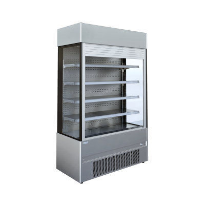 Vitrine réfrigérée armoire - CRONUS ELECTRIC SHUTTER - MAFIROL - pour commerce / en inox / avec porte