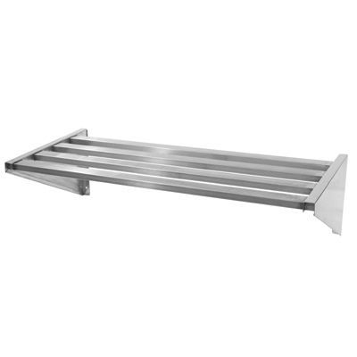 Étagère murale - TUBULAR - RECTANGULAR - MAFIROL - contemporaine / en acier inoxydable / professionnelle