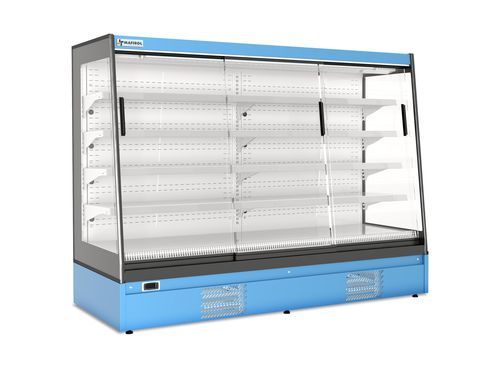 Vitrine réfrigérée murale - ULTAR - MAFIROL - pour commerce / en métal / à portes coulissantes