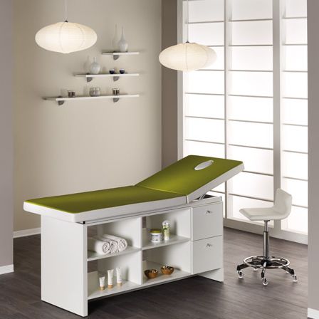 Table de massage avec rangement - EDEN - Medical & Beauty - professionnelle