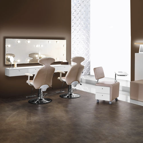 Coiffeuse contemporaine - LAS VEGAS - Medical & Beauty - murale / professionnelle / rétroéclairée