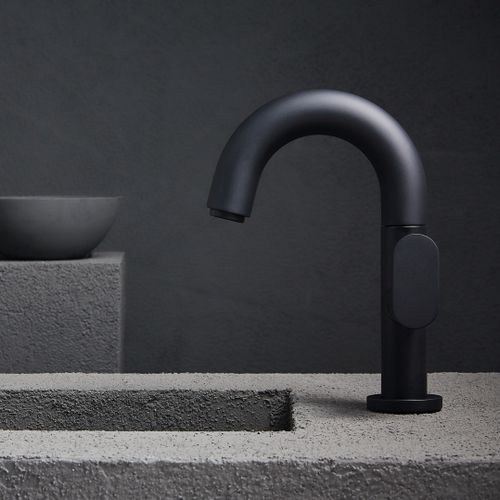Mitigeur de vasque - Slim - Armando Vicario - à poser / en inox / 1 trou