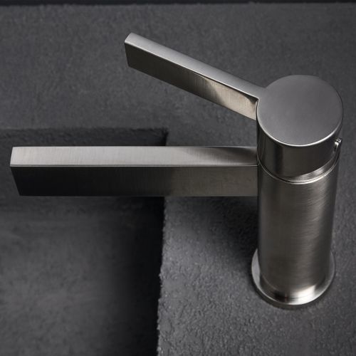 Mitigeur de vasque - Caso - Armando Vicario - à poser / en inox / 2 trous
