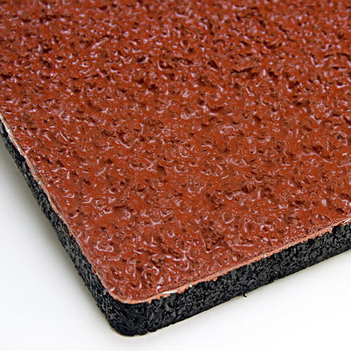 Revêtement de sol en caoutchouc recyclé - REGUPOL challenger PDF - REGUPOL Germany GmbH & Co. KG - en polyuréthane / en EPDM / d'extérieur