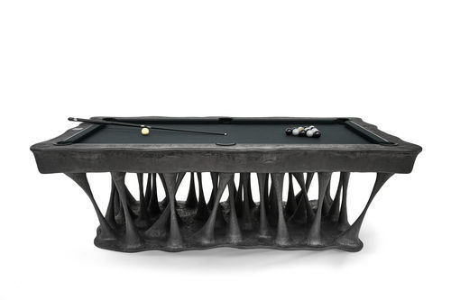 Table de billard design original - "Black Bi" - Billards Toulet - Babyfoot by Toulet - résidentielle / professionnelle / en frêne