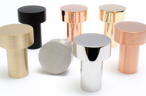 Patère contemporaine - DOT  - B&B Sweden, Bäccman & Berglund Sweden - en acier inoxydable brossé / en aluminium anodisé / en acier inoxydable poli