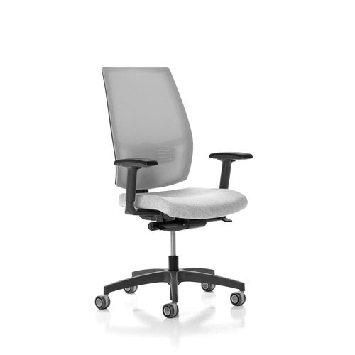 Fauteuil de bureau contemporain - LEAD - Diemme - en maille / en aluminium / tapissé