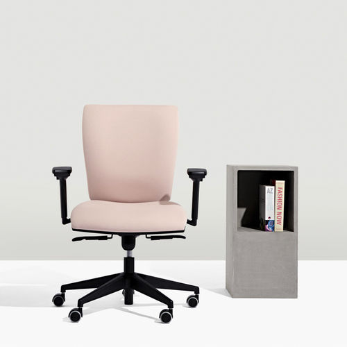 Fauteuil de bureau contemporain - FIVE - Diemme - en tissu / en mousse de polyuréthane / en polypropylène