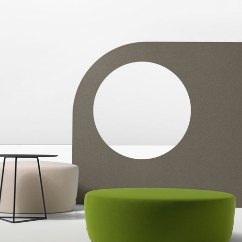 Pouf contemporain - CIRCUIT - Diemme - en bois / en polypropylène / en mousse