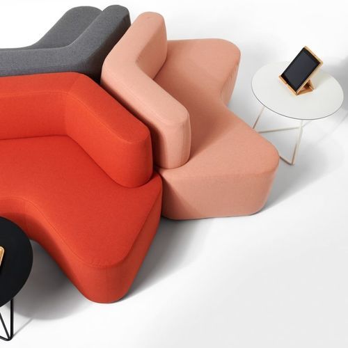 Banquette modulable - CROSS - Diemme - contemporaine / en mousse de polyuréthane / professionnelle
