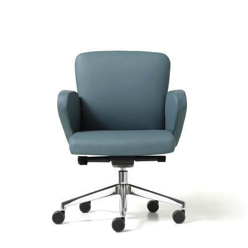 Fauteuil de bureau contemporain - HALFPIPE - Diemme - en mousse de polyuréthane / en aluminium / à hauteur réglable