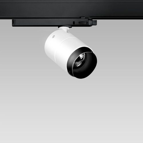 Éclairage sur rail à LED - MODAL1 - Arcluce S.p.A. - rond / en fonte d'aluminium / pour commerce