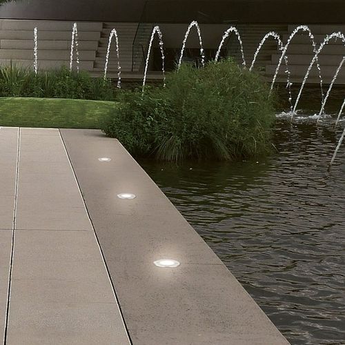 Luminaire encastrable au sol - INGROUND90 - Arcluce S.p.A. - LED RGBW / rond / IP68