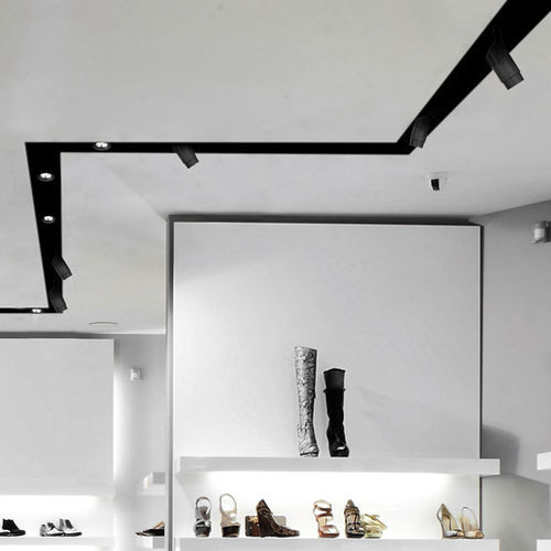 Luminaire encastrable au plafond - CORSO100 - Arcluce S.p.A. - rond / cintrable / pour commerce