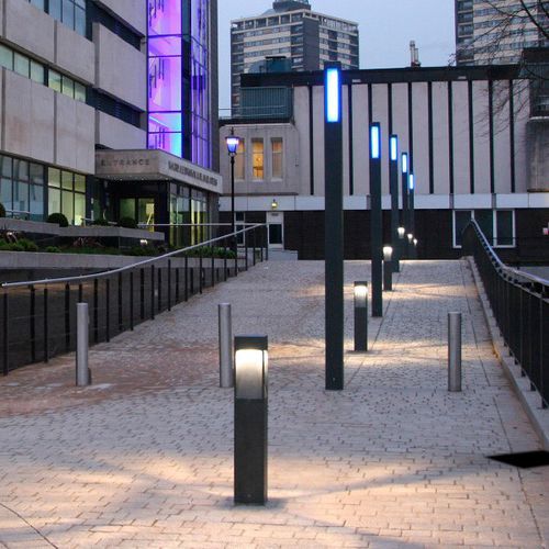 Borne d'éclairage de jardin - QUADRIO180 - Arcluce S.p.A. - urbaine / contemporaine / en aluminium